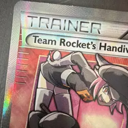 The Pokemon Company Team Rocket's Handiwork Fates Collide Ultra Rare 124/124 Ho… - Image 2