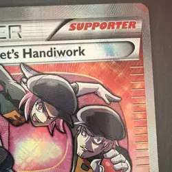 The Pokemon Company Team Rocket's Handiwork Fates Collide Ultra Rare 124/124 Ho… - Image 3