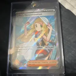 The Pokemon Company Lillie's Determination 169/156 Ultra Prism Full Art Holo UR - Image 1