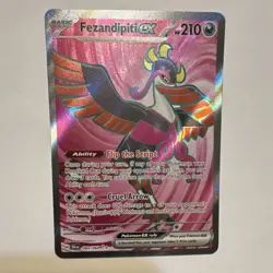Pokemon Fezandipiti EX 084/064 Sv: Shrouded Fable Ultra Rare Holo 210 HP - Image 1