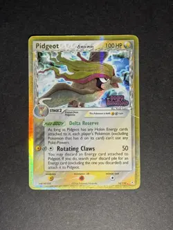 Pokemon Pidgeot Delta Species 14/110 Holon Phantoms Reverse Holo - Image 1