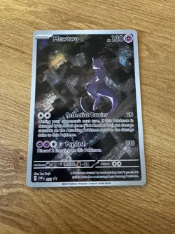 Pokemon TCG Mewtwo SVP052 Black Star Promo - Image 1