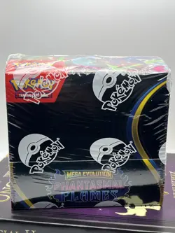 2025 Pokemon Mega Evolution Phantasmal Flames Booster Box New Sealed - Item D - Image 1
