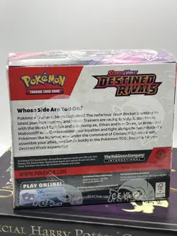 2025 Pokemon Scarlet & Violet Destined Rivals Booster Box New Sealed - Item F - Image 4