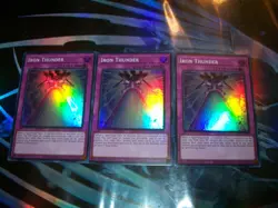 3x Iron Thunder 1st Edition Super Rare RA05-EN079 Yu-Gi-Oh! - Image 1