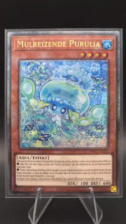 Konami Yu-Gi-Oh! Mulcharmy Purulia Effect 1st Edition Holo German INFO-DE027 - Image 1