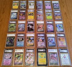 ✨HUGE Lot of 30 GEM MINT 10 Graded Pokemon Cards! CGC Beckett/BCCG SGC CCG W@W!✨ - Image 1
