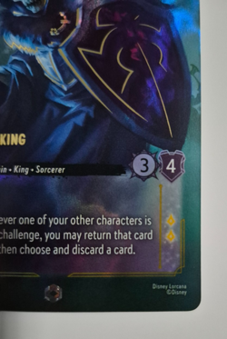 Disney Lorcana Whispers Enchanted The Horned King Wicked Ruler English Rare - Image 4