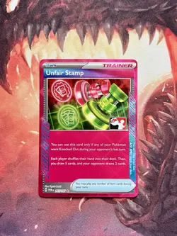 Unfair Stamp Ace Spec Prize Pack Series 6 Pokemon TCG Play! Stamped 165/167 ✨ - Image 2
