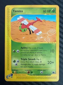 Pokemon TCG Yanma 116/144 Skyridge Vintage E-Reader LP/MP - Image 1