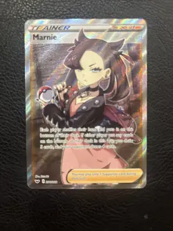 Pokemon - Marnie (Full Art) - 200/202 - Sword & Shield Base Set - Holo NM - Image 1