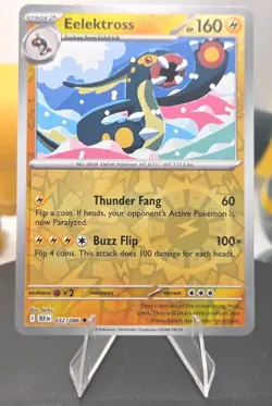 Eelektross 032/086 Sv: Black Bolt Reverse Holo - Free Shipping - NM - Pokemon - Image 1