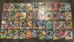 Huge lot of 44 Pokemon V Cards Japanese from different sets - Image 1
