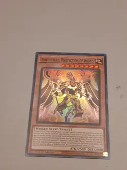 Yugioh Qebehsenuef, Protection of Horus AGOV-EN014 1st Edition Super Rare NM - Image 2