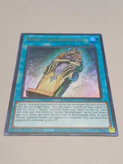 YUGIOH- King's Sarcophagus - AGOV-EN058 - Ultra Rare - 1st Edition - Image 1