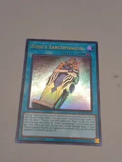 YUGIOH- King's Sarcophagus - AGOV-EN058 - Ultra Rare - 1st Edition - Image 2
