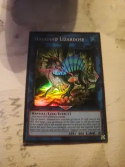 Haggard Lizardose Super Rare OP28-EN009 Yugioh Pack Fresh - Image 1