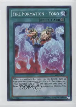 Fire Formation - Yoko Unlimited YuGiOh Judgment of the Light #JOTL-EN065 - Image 1
