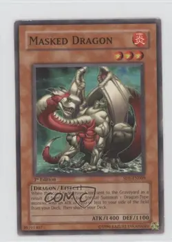 Dragon 1st Ed. YuGiOh 's Roar Structure Deck #SD1-EN009 2005 READ - Image 1
