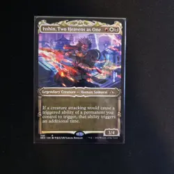 Isshin, Two Heavens as One (Showcase) Kamigawa: Neon Dynasty Regular NM MTG - Image 1