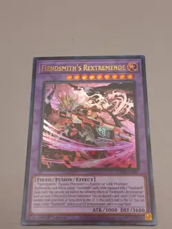 Yugioh! Fiendsmith's Rextremende - SUDA-EN037 - Ultra Rare - 1st Edition Near Mi - Image 1