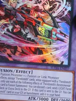 Yugioh! Fiendsmith's Rextremende - SUDA-EN037 - Ultra Rare - 1st Edition Near Mi - Image 5