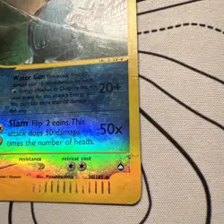 Pokemon TCG Quagsire Aquapolis 30/147 Reverse Holo Rare MP. - Image 4