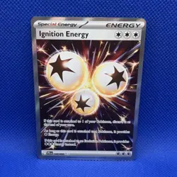 Pokemon TCG Ignition Energy Special Energy Holo Me02 Phantasmal Flames 124/094 - Image 1
