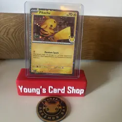 Pikachu 051 /162 Stamped 2026 Pokemon Day 30 Promo TCG With Coin - Image 1