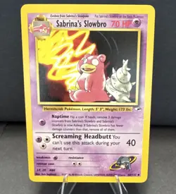 Sabrina's Slowbro Gym Heroes 060/132 70 HP Uncommon Regular Unlimited English - Image 1