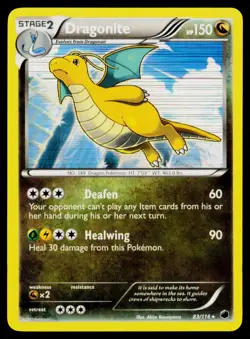 Dragonite - Holo 83/116 Holo Rare Pokemon Plasma Freeze NM - Image 1