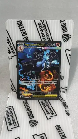 2025 Pokemon PFL Mega Charizard X ex Special Illustration Rare #125/094 - Image 1