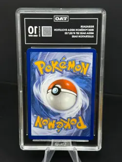 Pokemon TCG Bulbasaur 133/132 Mega Evolution Illustration Rare TAG 10 Gem Mint - Image 2