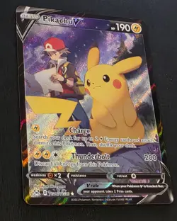 Pikachu V Trainer Gallery TG16/TG30 Swsh11 Lost Origin CGC 10 Gem Mint Pokemon - Image 5