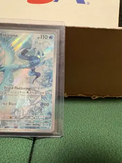 Pokemon TCG: Articuno Journey Together #161/159 Holo Illustration Rare, NM - Image 4