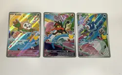 Pokemon First Partner, Illustration Collection Series Alolan Starters Promo Set - Image 1