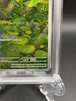 Bulbasaur Illustration Rare Holo SV: Scarlet & Violet 151 PSA 10 166/165 - Image 4