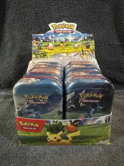Pokemon Mega Evolution–Ascended Heroes Mini Tin Set Sealed w/ Booster Packs - Image 1