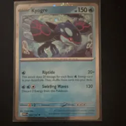 The Pokemon Company Kyogre 034/132 Mega Evolution Rare Reverse Holo 150 HP - Image 1