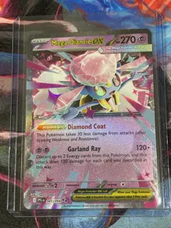 Pokemon Phantasmal Flames - #41/94 Mega Diancie ex Double Rare Holo - Image 1