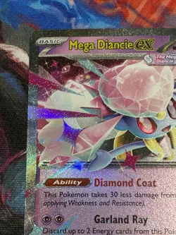Pokemon Phantasmal Flames - #41/94 Mega Diancie ex Double Rare Holo - Image 4
