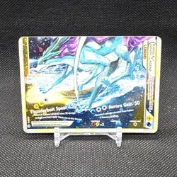 Pokemon 2010 Raikou & Suicune Legend Unleashed Holo Bottom 93/95 Swirl - Image 1