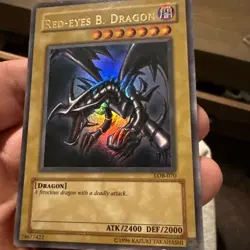 Red-Eyes B. Dragon LOB-070 Yu-Gi-Oh – Legend of Blue Eyes – Vintage Holo - Image 1