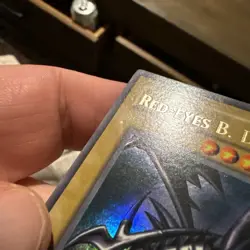 Red-Eyes B. Dragon LOB-070 Yu-Gi-Oh – Legend of Blue Eyes – Vintage Holo - Image 2