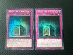 2x MP14-EN235 Imperial Tombs Of Necrovalley Secret Rare 1st Edition NM Yugioh - Image 1
