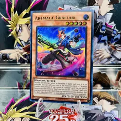 Yugioh Artmage Graflare DUAD-EN010 Ultra Rare 1st Ed Near Mint - Image 1