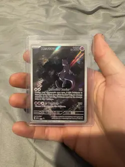 Pokemon Mewtwo TCG 151 SVP052 Black Star Promo Card NM/NM Condition - Image 3