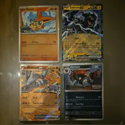 Pokemon TCG 4x Black Bolt White Flare Unova Heavy Hitters Promos STAMPED - Image 1