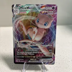 Mew VMAX 114/264 Fusion Strike Nm Pokemon TCG Ultra Rare Holo - Image 1