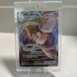 Mew VMAX 114/264 Fusion Strike Nm Pokemon TCG Ultra Rare Holo - Image 3